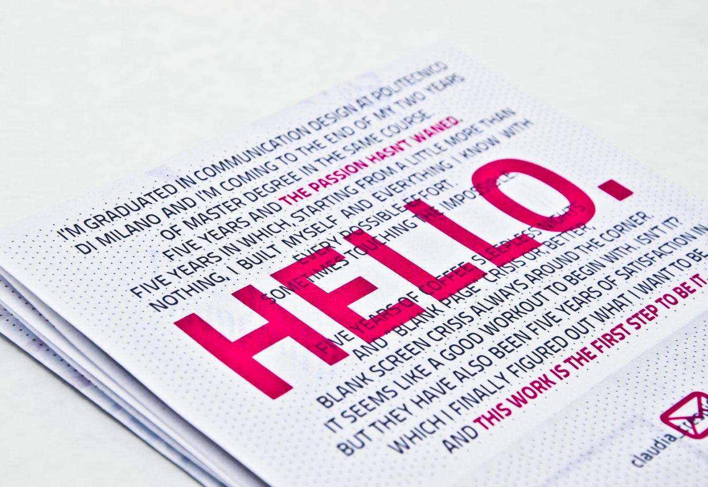 Hello - Poster Portfolio