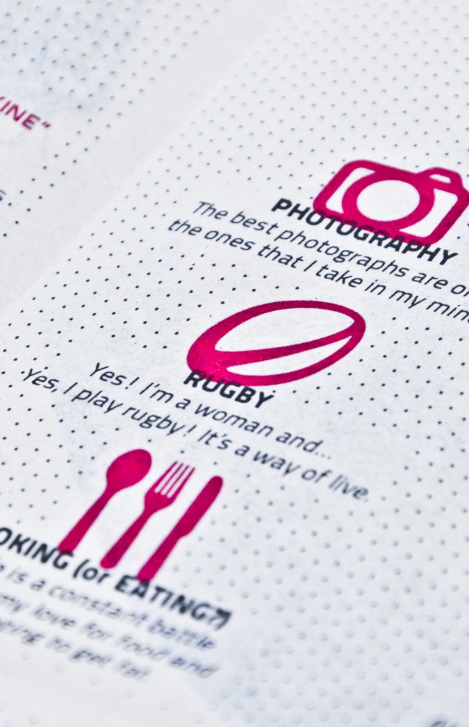 Magenta Detail - Poster Portfolio
